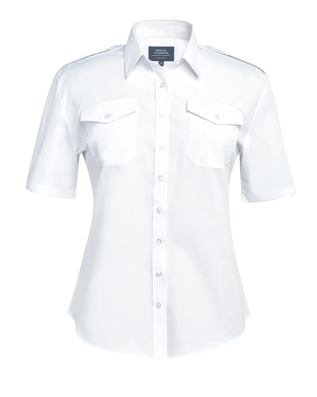 Chemise Pilote met korte mouwen