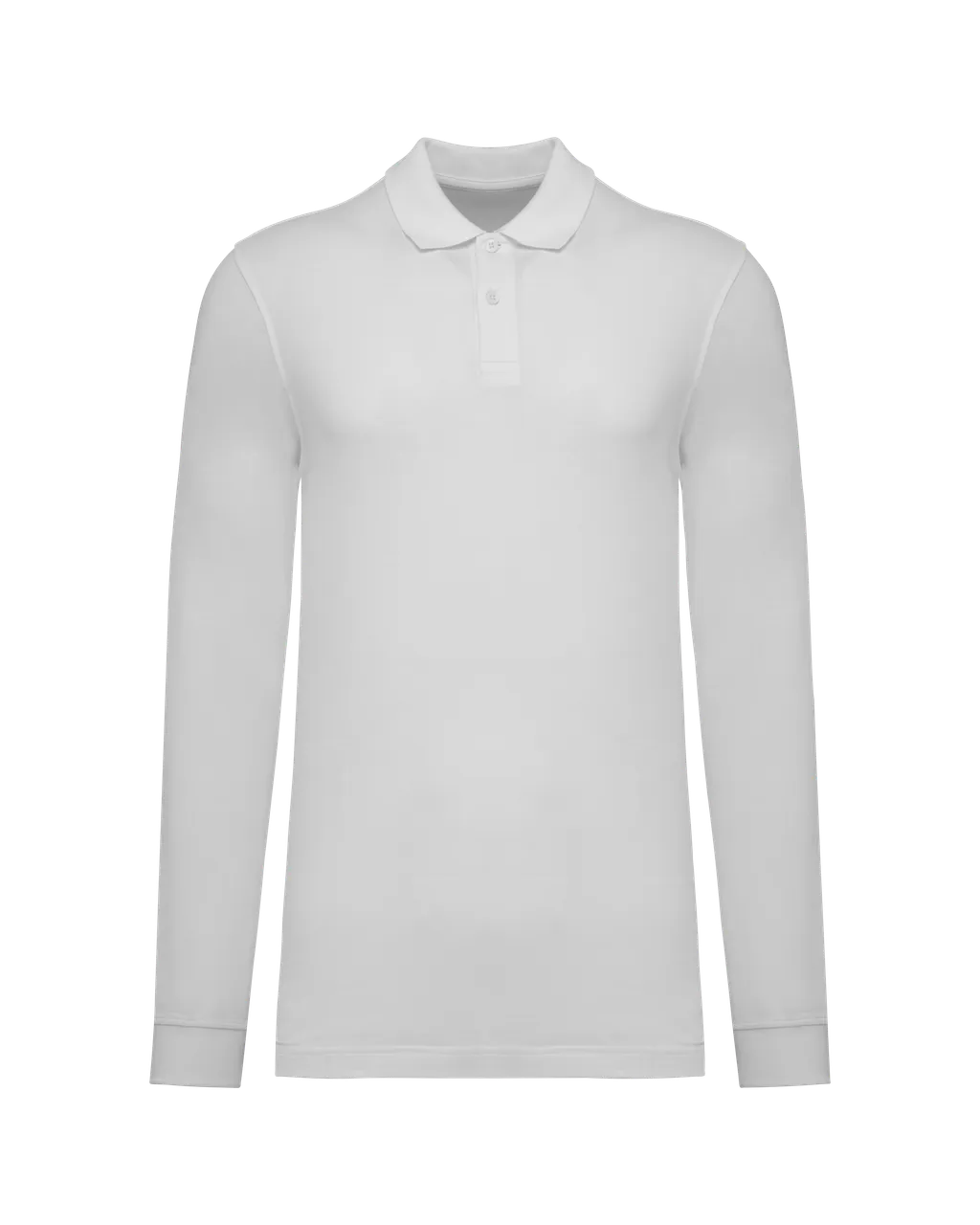 Polo Piqué mit langen Ärmeln Bio180