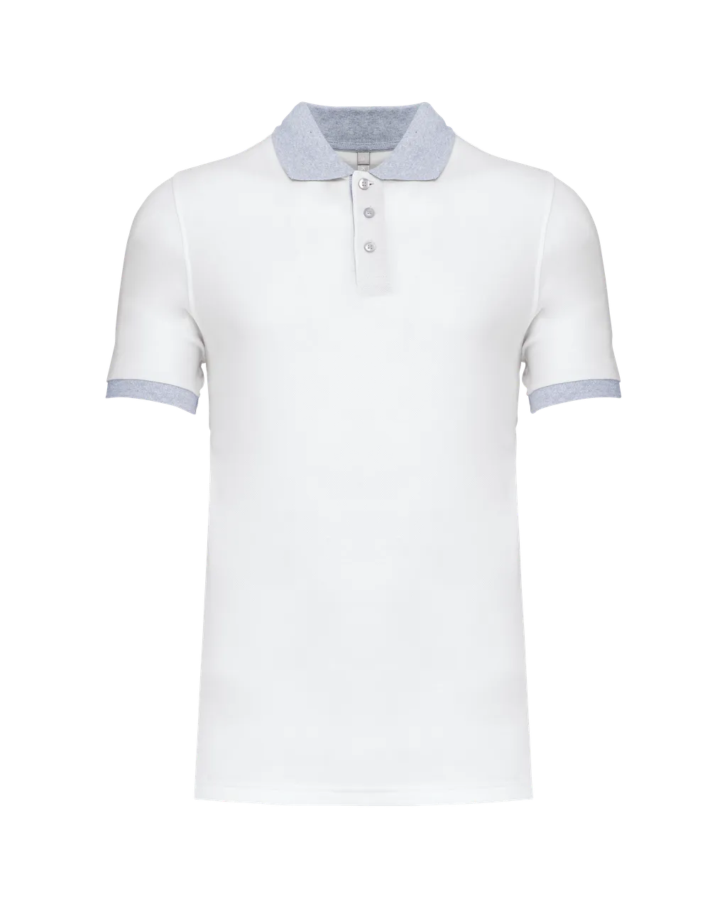 Bicolor piqué polo