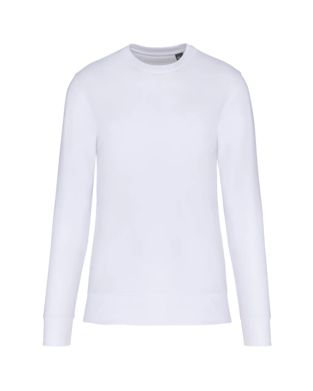 Ökologisches Sweatshirt mit Rundhalsausschnitt