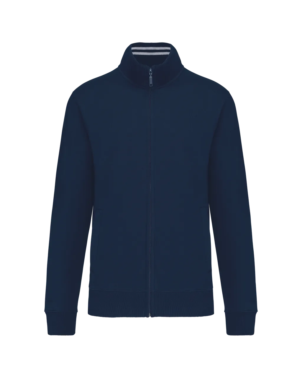 Fleecejacke mit Reißverschluss