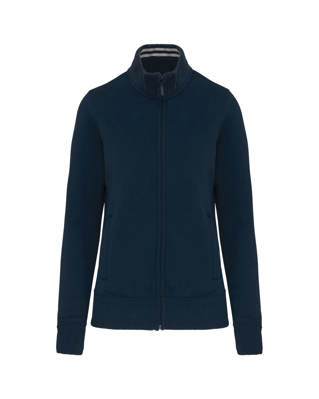 Fleecejacke mit Reißverschluss