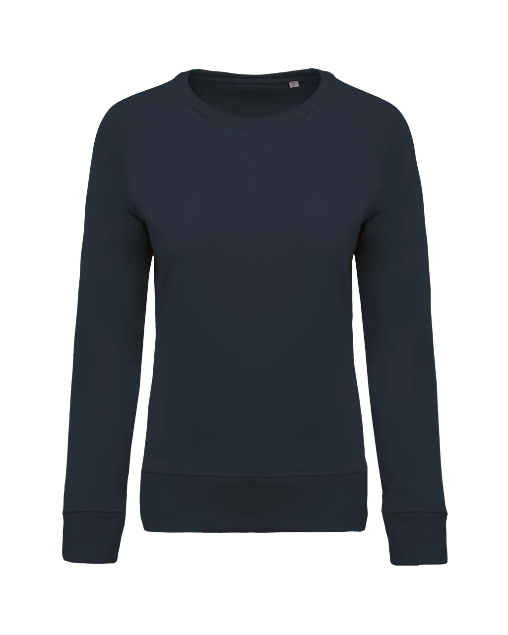 Bio-Sweatshirt mit Rundhalsausschnitt und Raglanärmeln