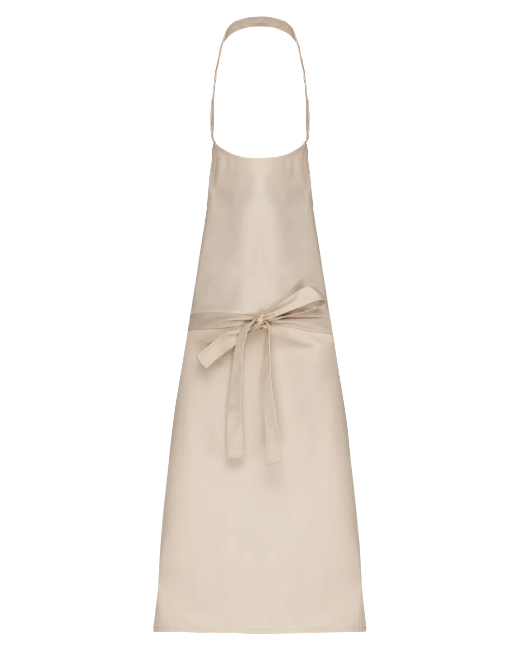 Cotton apron without pocket