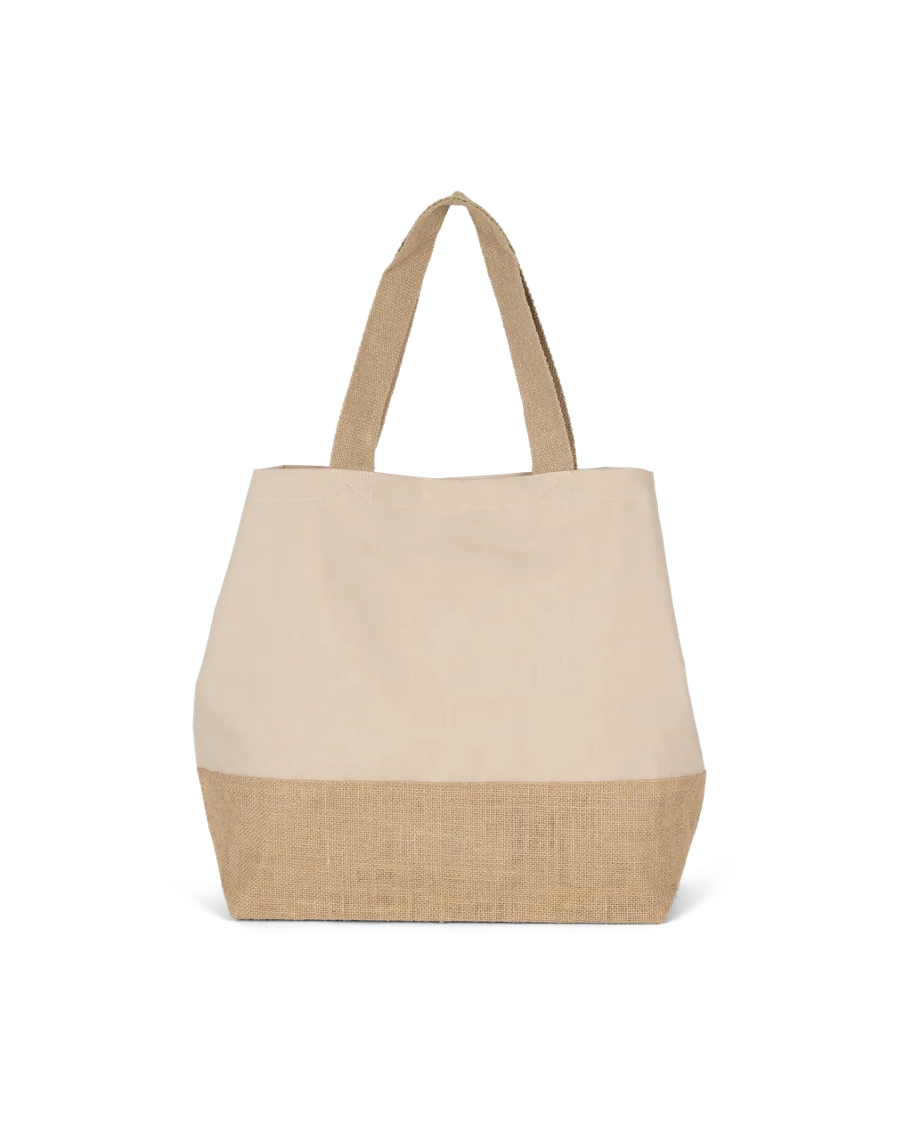 Einkaufstasche aus Baumwolle und Jute
