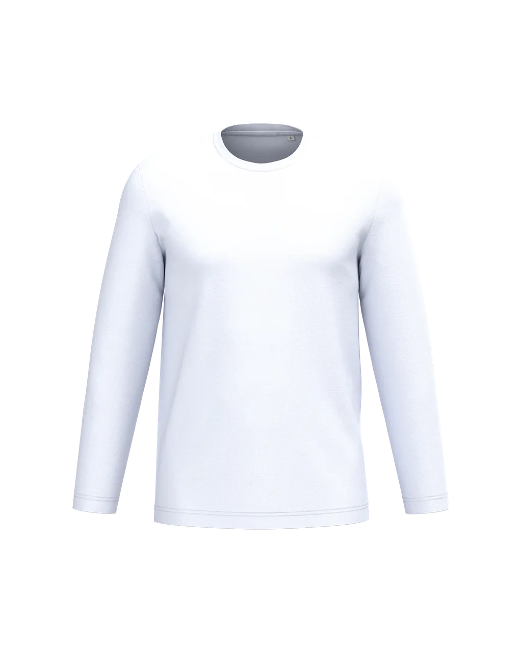 T-shirt met lange mouwen van biologische oorsprong