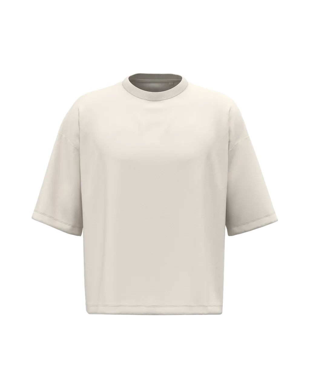 Ecoresponsabel boxy T-shirt met vallende schouders