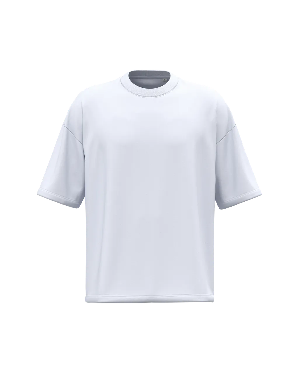 Oversized eco-vriendelijk T-shirt