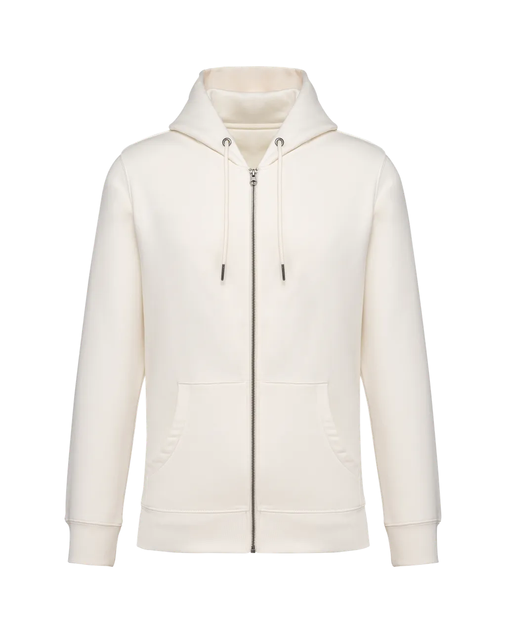 Ecoresponsabler Hoodie mit Reißverschluss