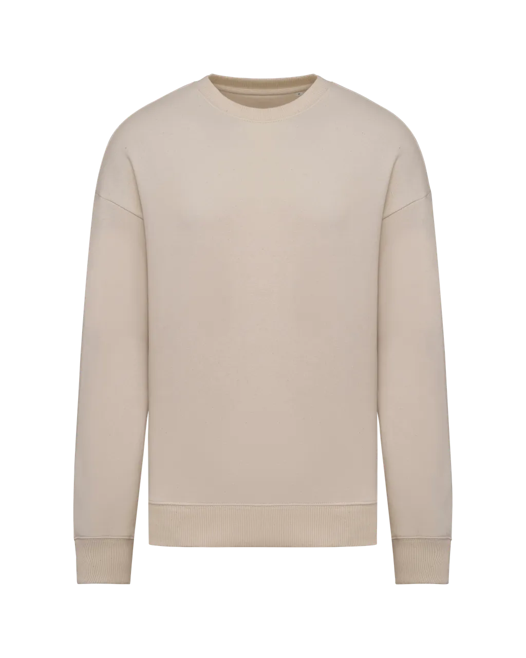 Oversized Eco-friendly Round Neck Sweatshirt