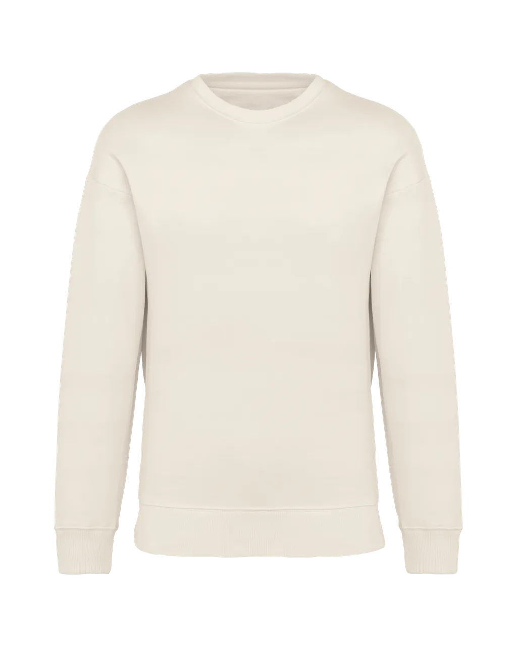 Oversize Sweatshirt aus Bio-Baumwolle mit Rundhalsausschnitt