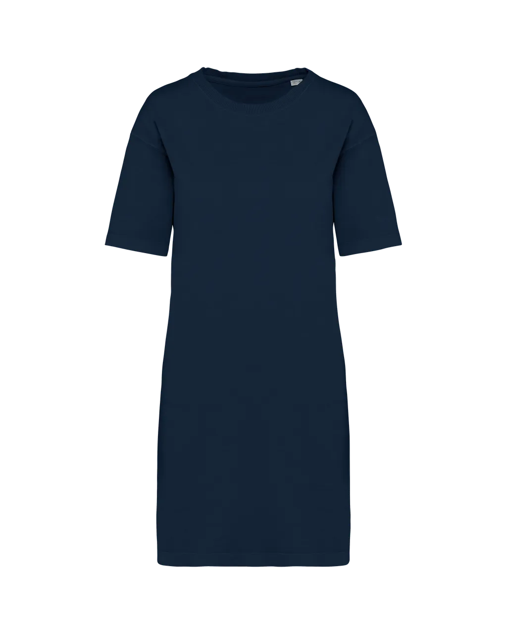 Ökologisch gewaschene T-Shirt Kleid
