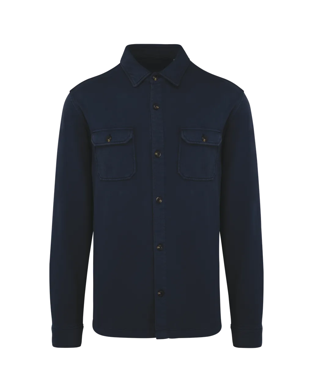 Eco-friendly Washed Fleece Shirt