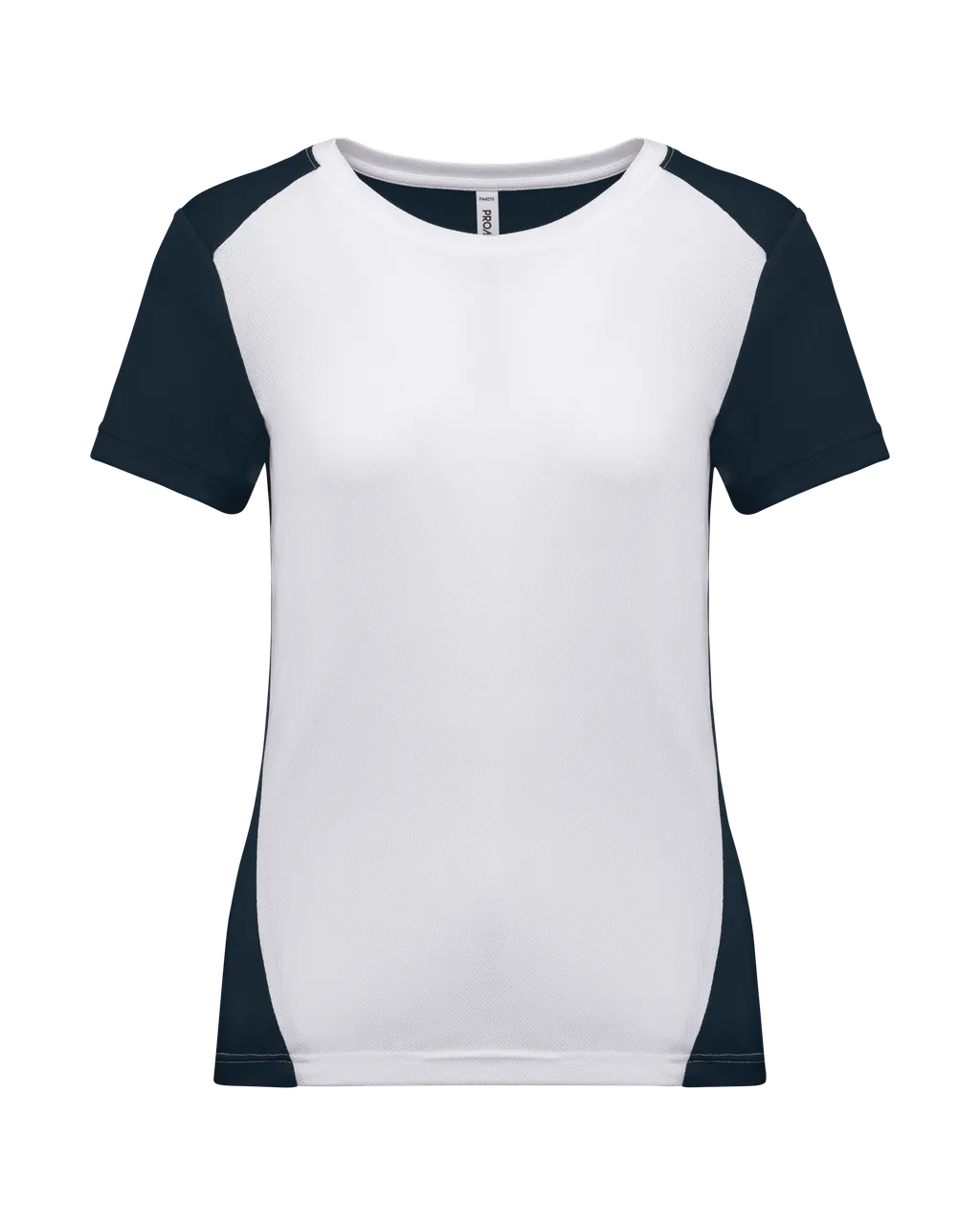 Bicolor Sports T-Shirt from Recycled Material