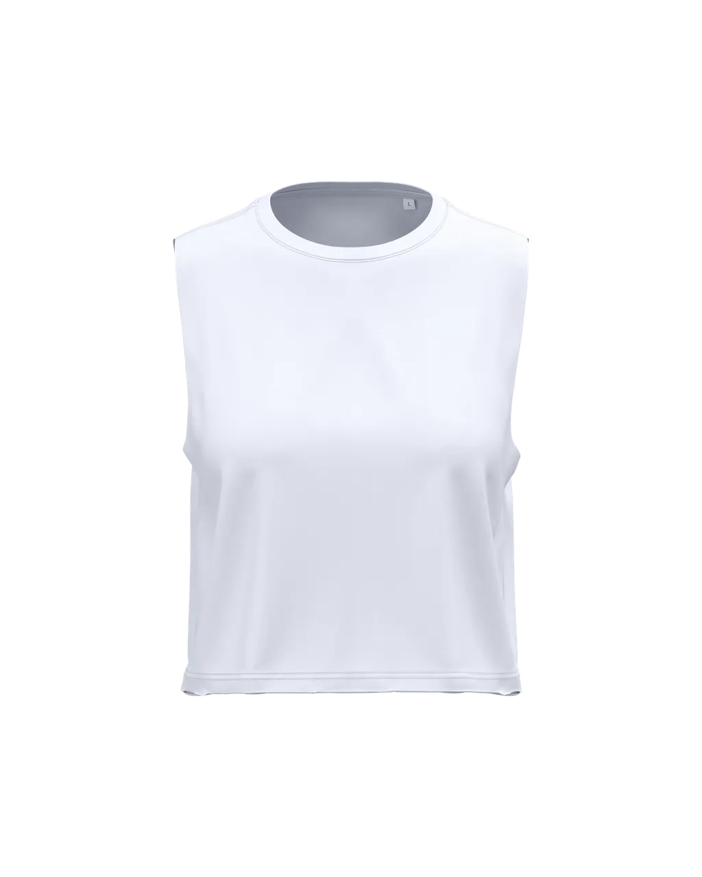 Sleeveless Crop T-Shirt