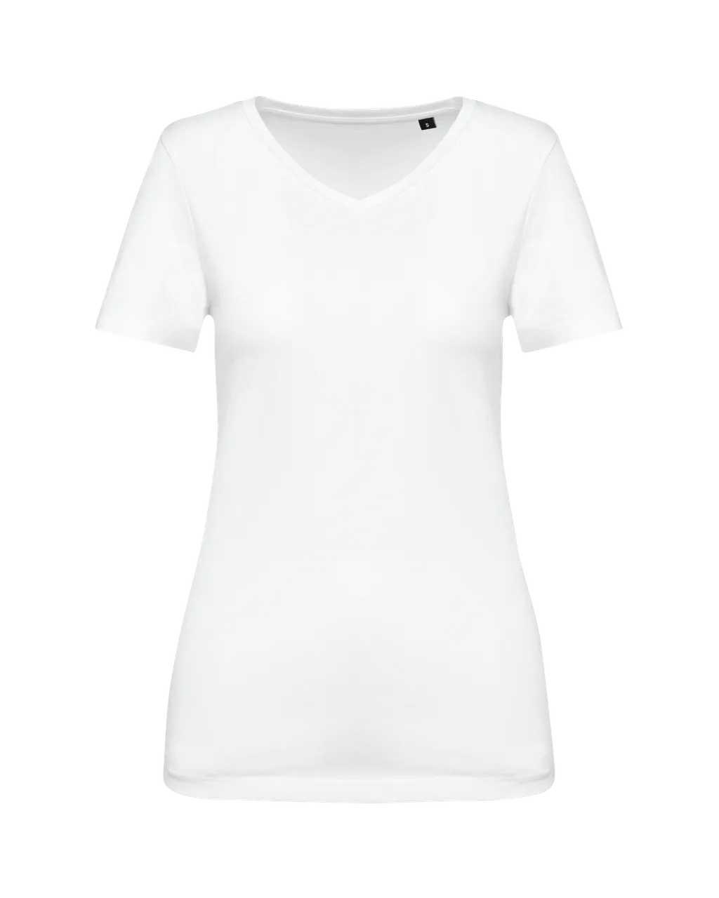 Supima® T-Shirt mit V-Ausschnitt und kurzen Ärmeln