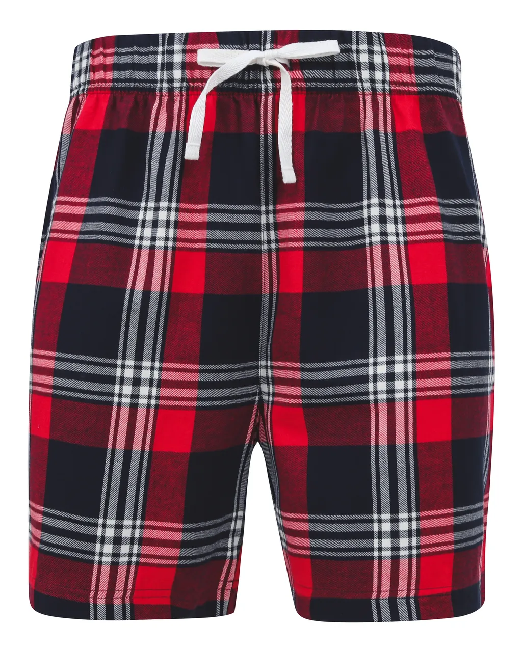 Tartan-Muster Shorts