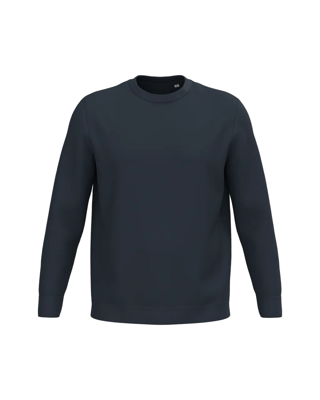 Ecoresponsabler Rundhals-Pullover