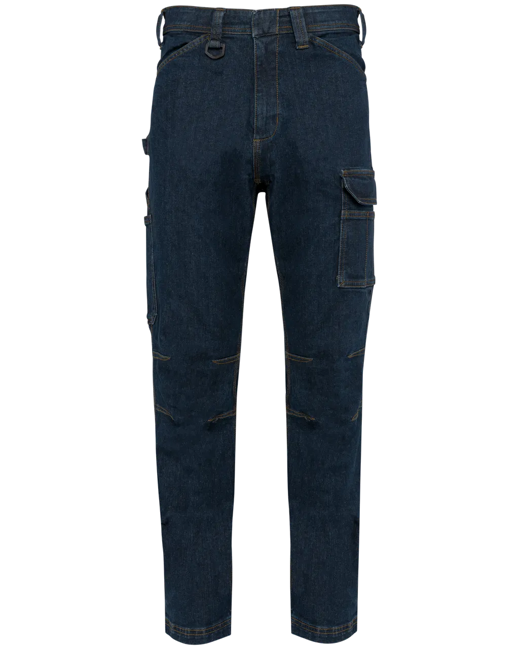 Multi-pocket Denim Pants