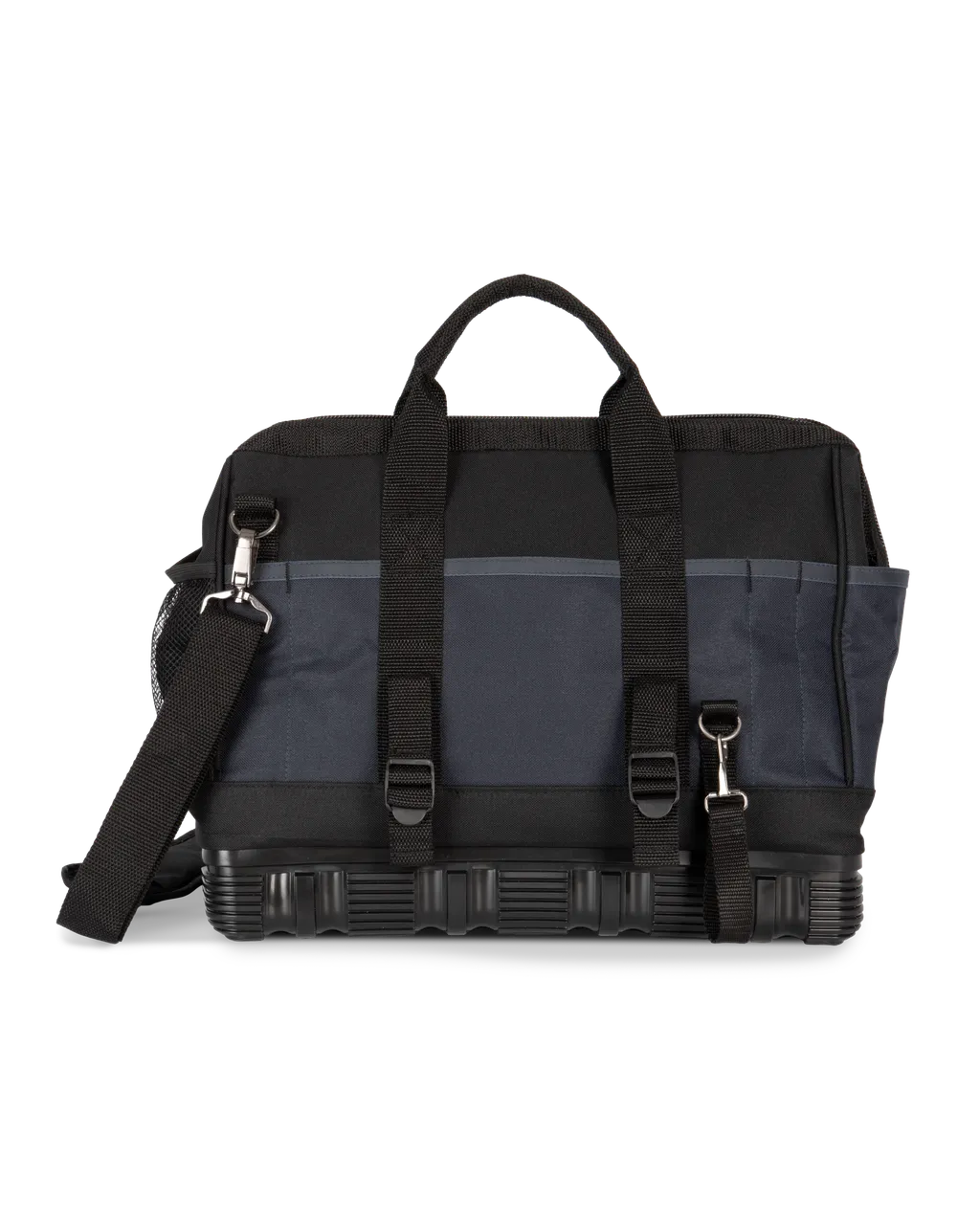 Tool bag with plastic bottom
