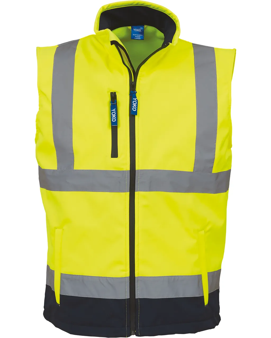High Visibility Softshell Bodywarmer