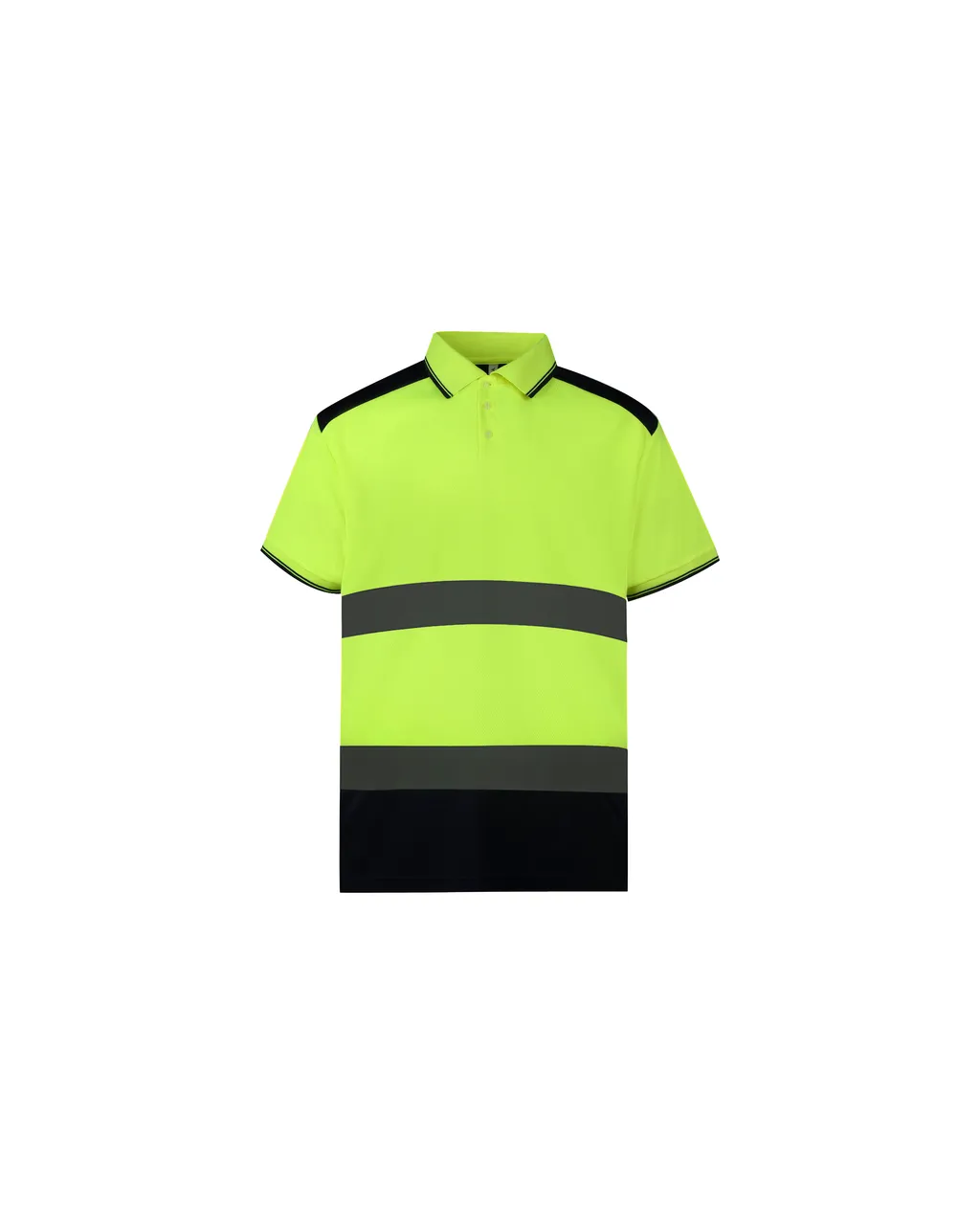Bicolor high visibility polo