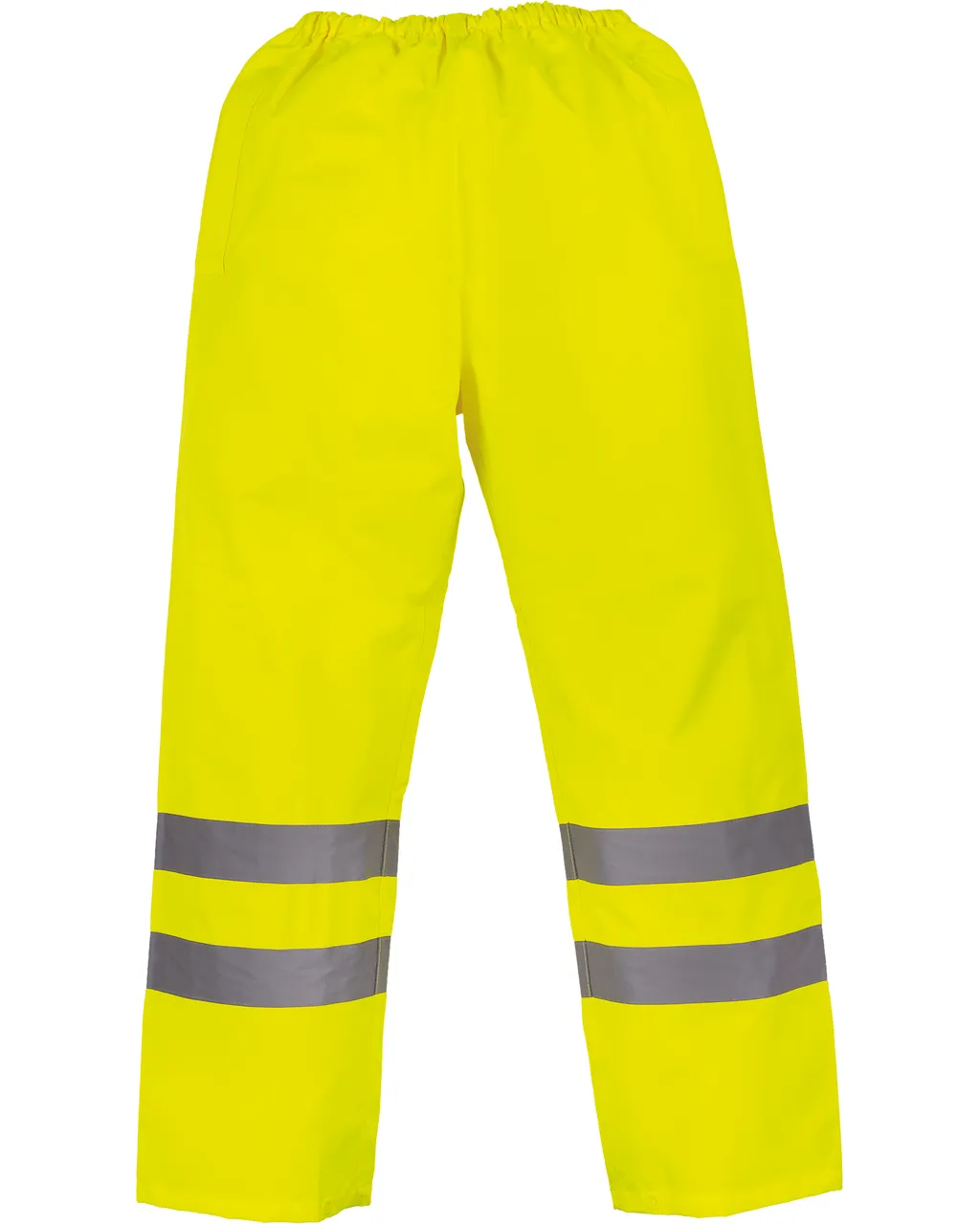 Waterproof high visibility overtrousers