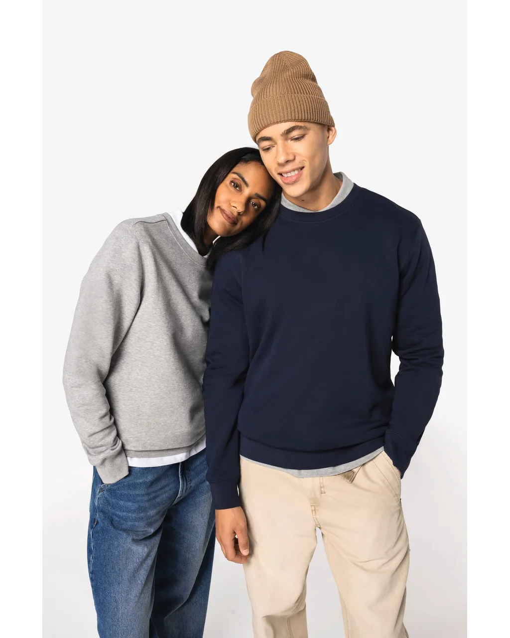Ecoresponsables Sweatshirt mit Rundhalsausschnitt