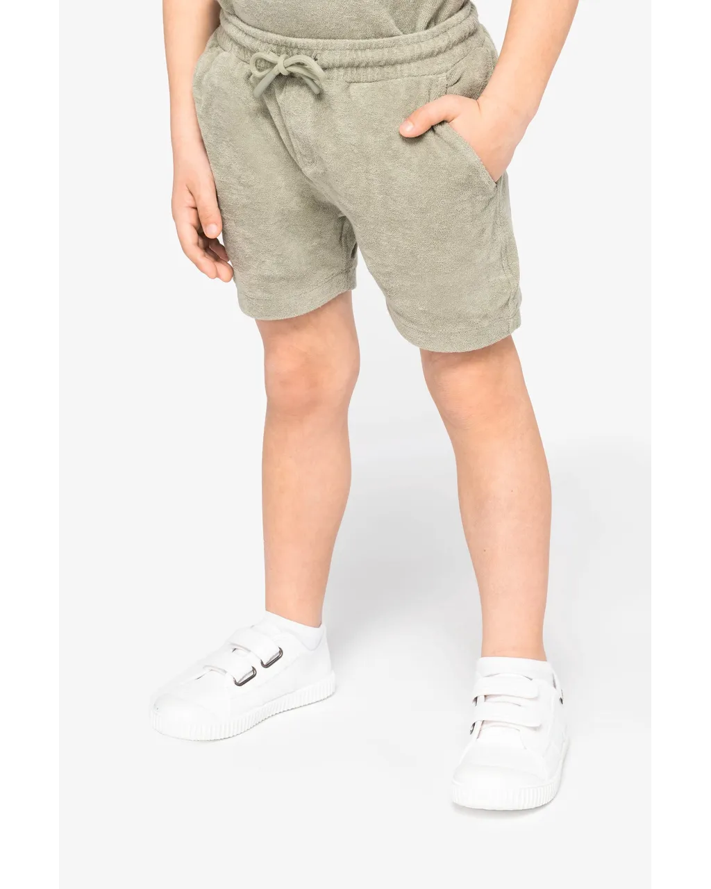 Ecoresponsabler Jungen-Short aus Frottee