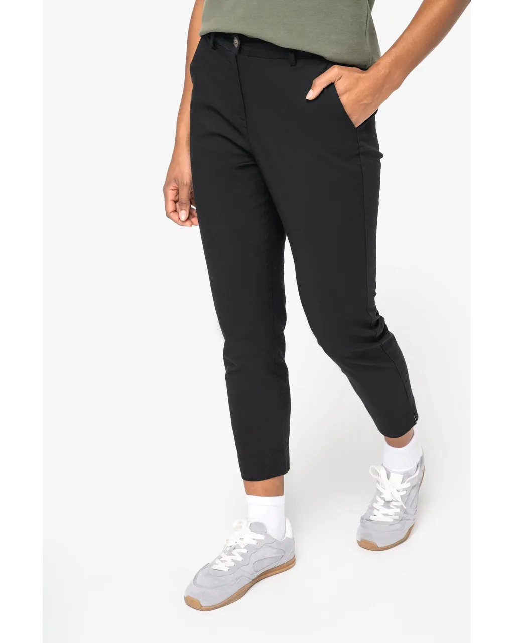 Chino-Hose 7/8 ökologisch verantwortlich