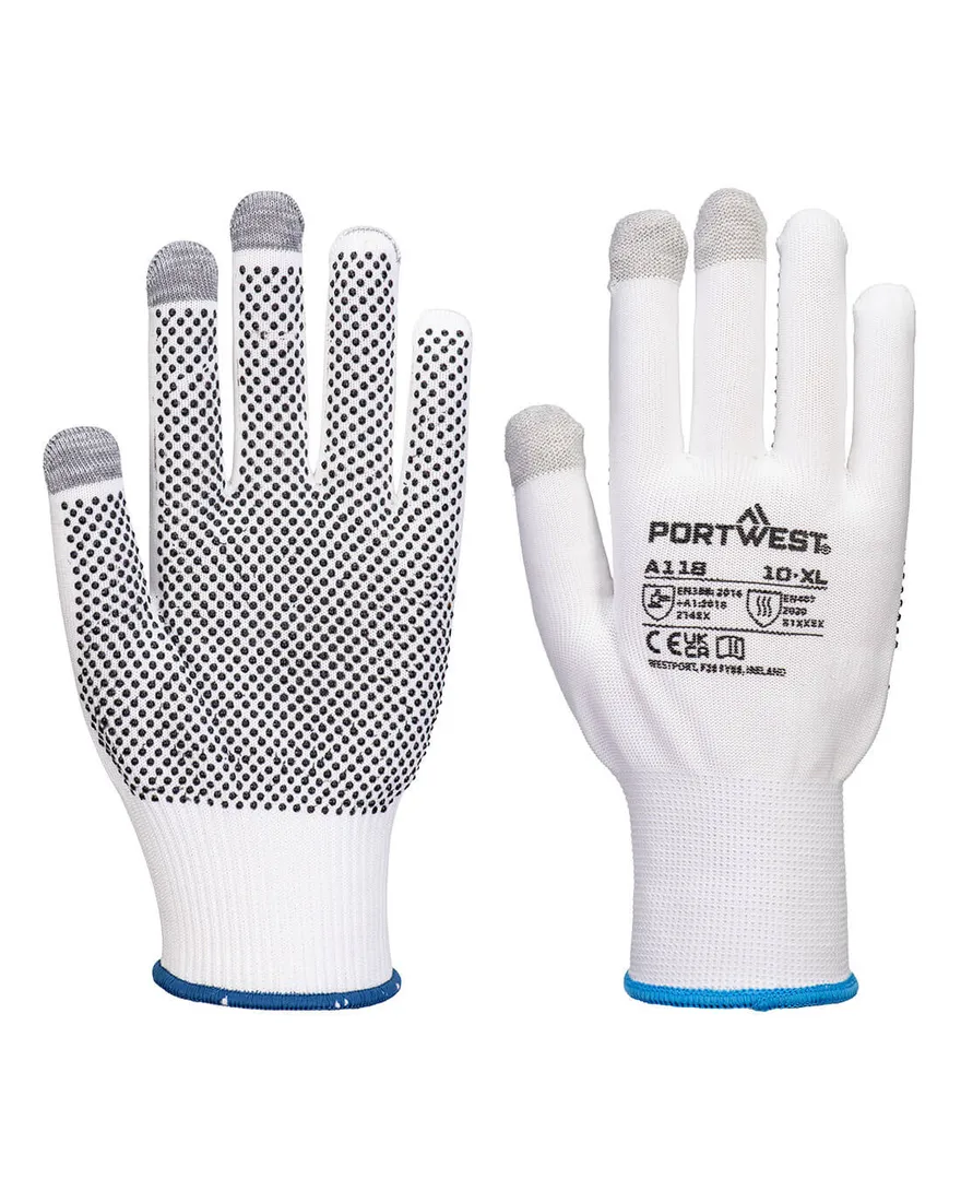 Grip 13 PVC Glove with Touchscreen Nubs