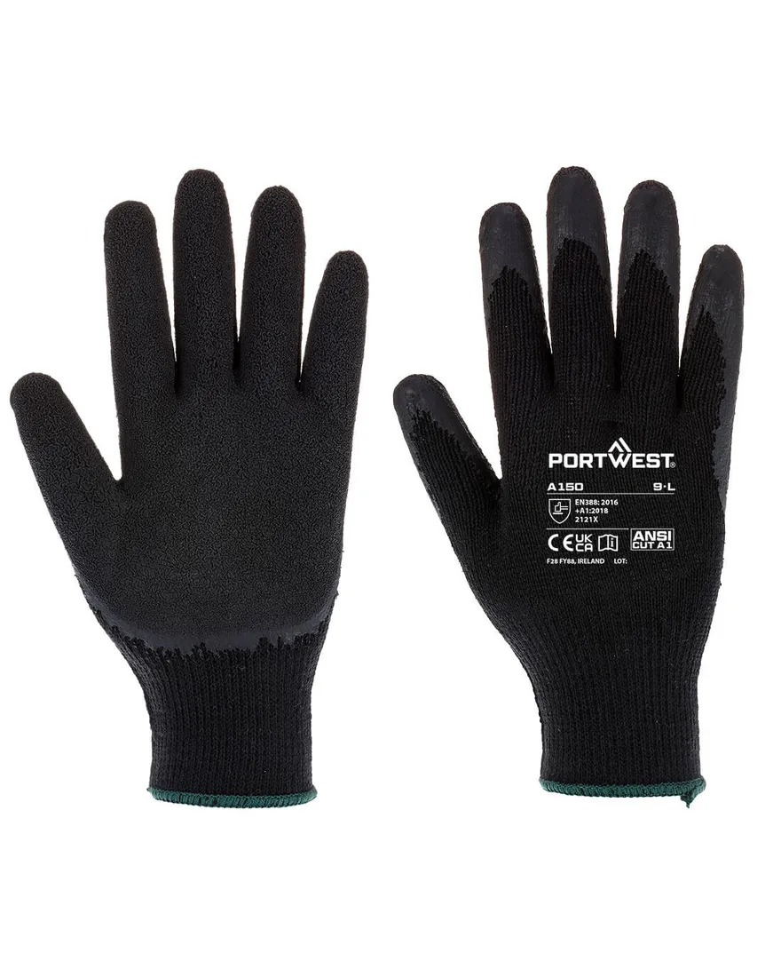 Knitted Latex Coated Glove