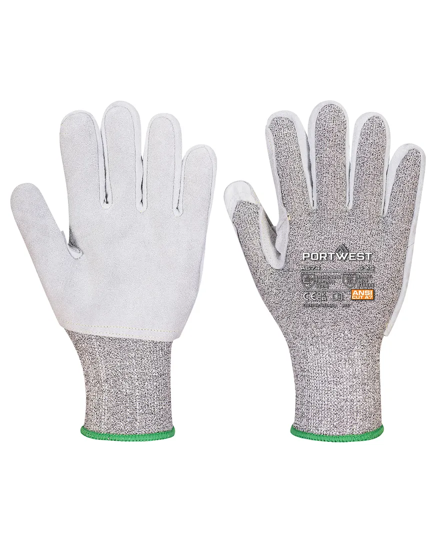 Cut-Resistant Leather Glove AHR13