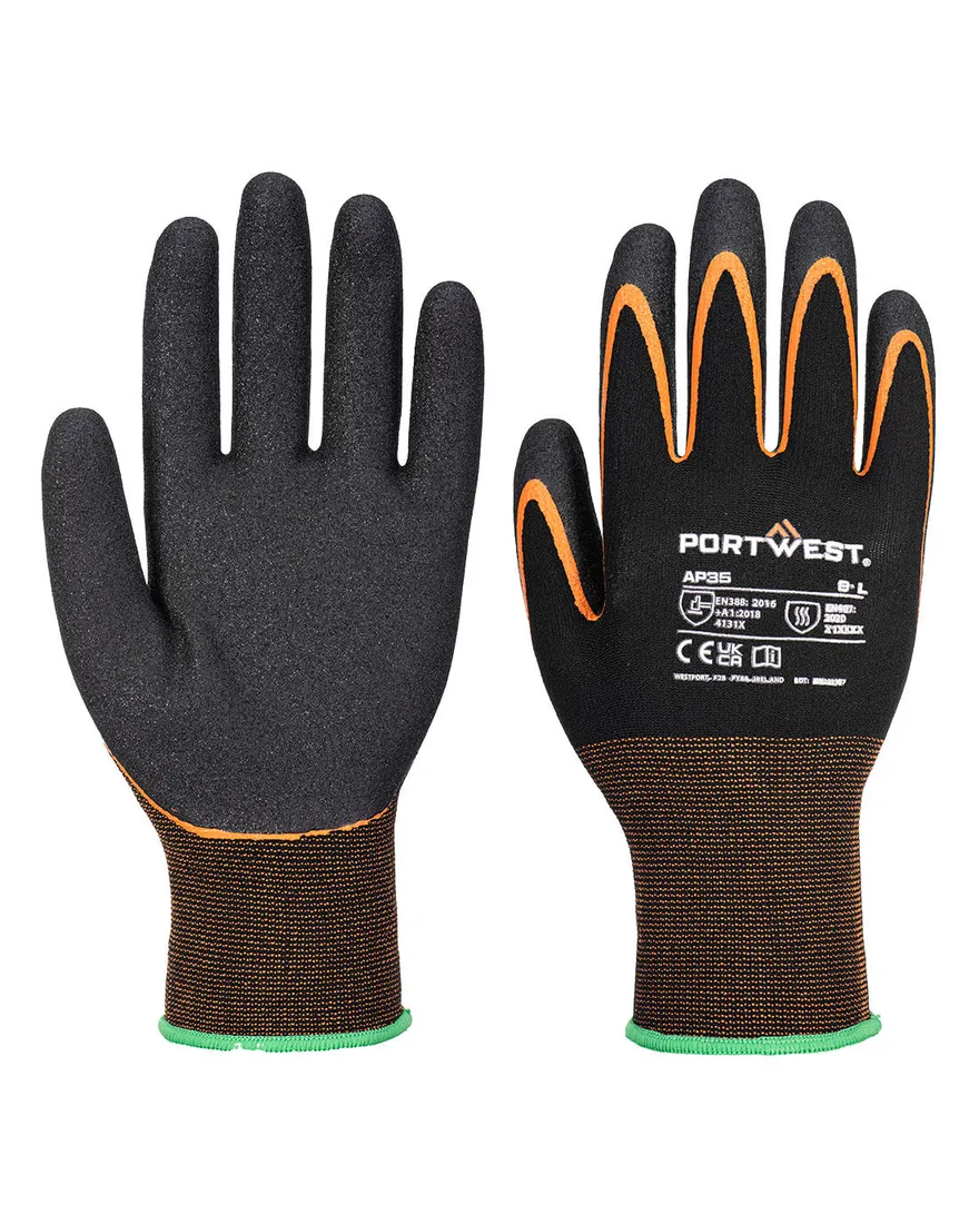 Grip 15 Nitril Doppelhandfläche Handschuh