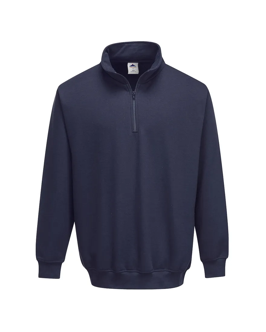 Sweatshirt met rits Sorrento