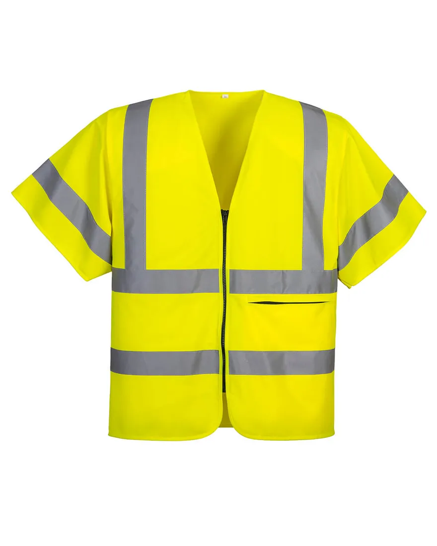 Half Sleeve Zip Vest