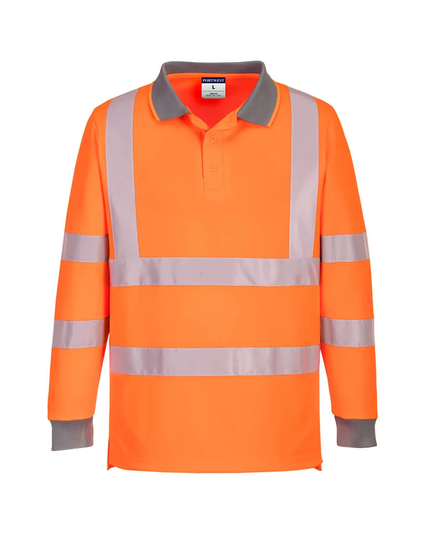 Polo Eco Hochsichtbarkeit l/s (Pack von 6)