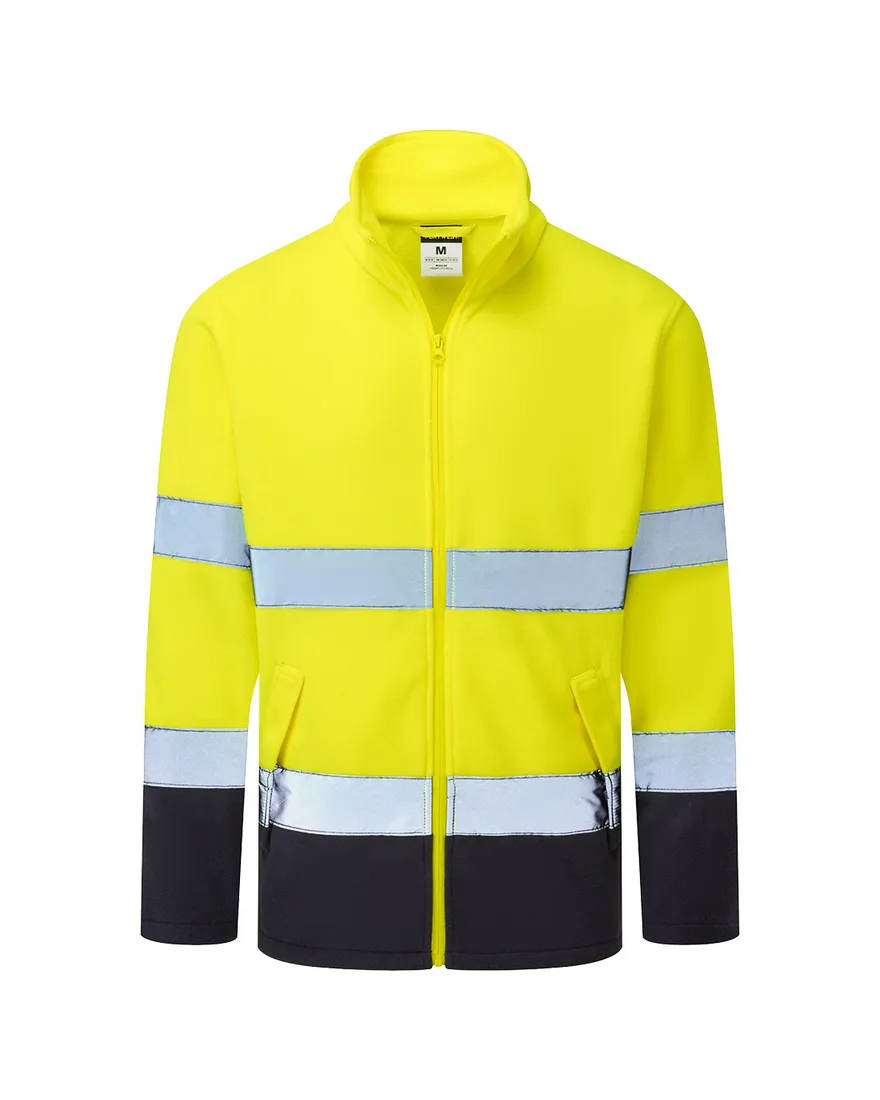 ES1 Essentielle Kontrast Fleece Hochsichtbarkeit