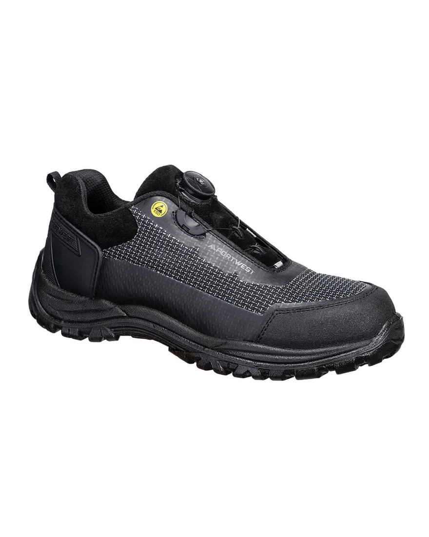Niedrigschuh Composite Textil S3S ESD SR FO