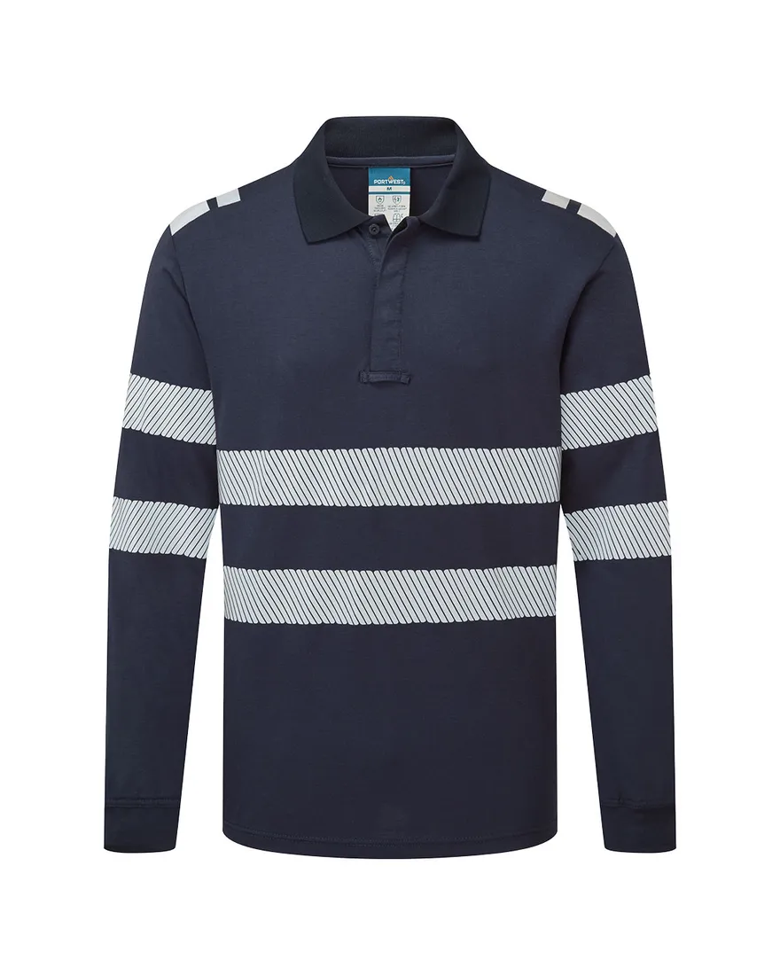 Modaflame Knit FR Langarm Polo