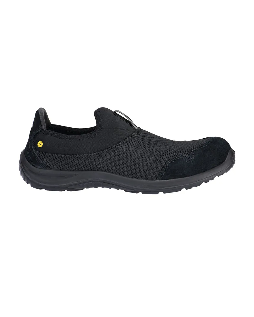 Textile Slip-On Safety Shoe with Steel Toe – S1P SR FO ESD