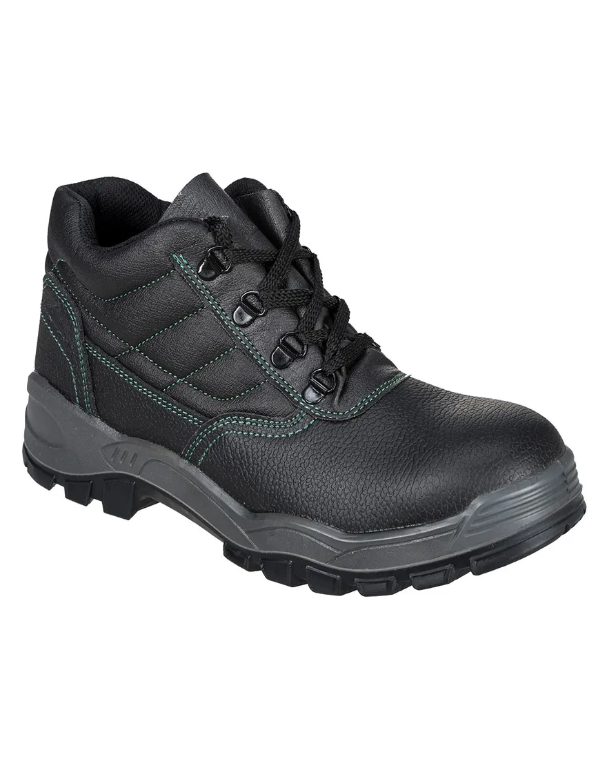 Brodequin croûte de cuir embout acier S1 SR