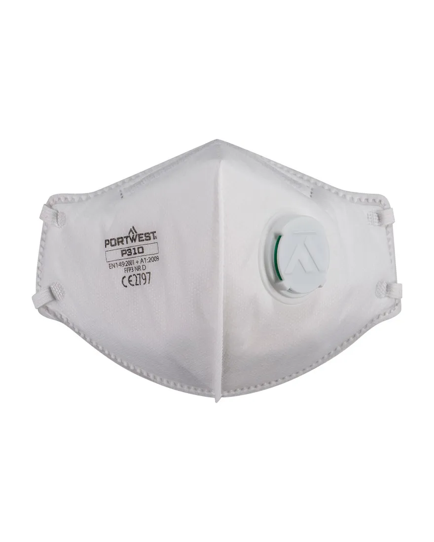 Vouwbare FFP3-masker met klep Dolomite (3 stuks)