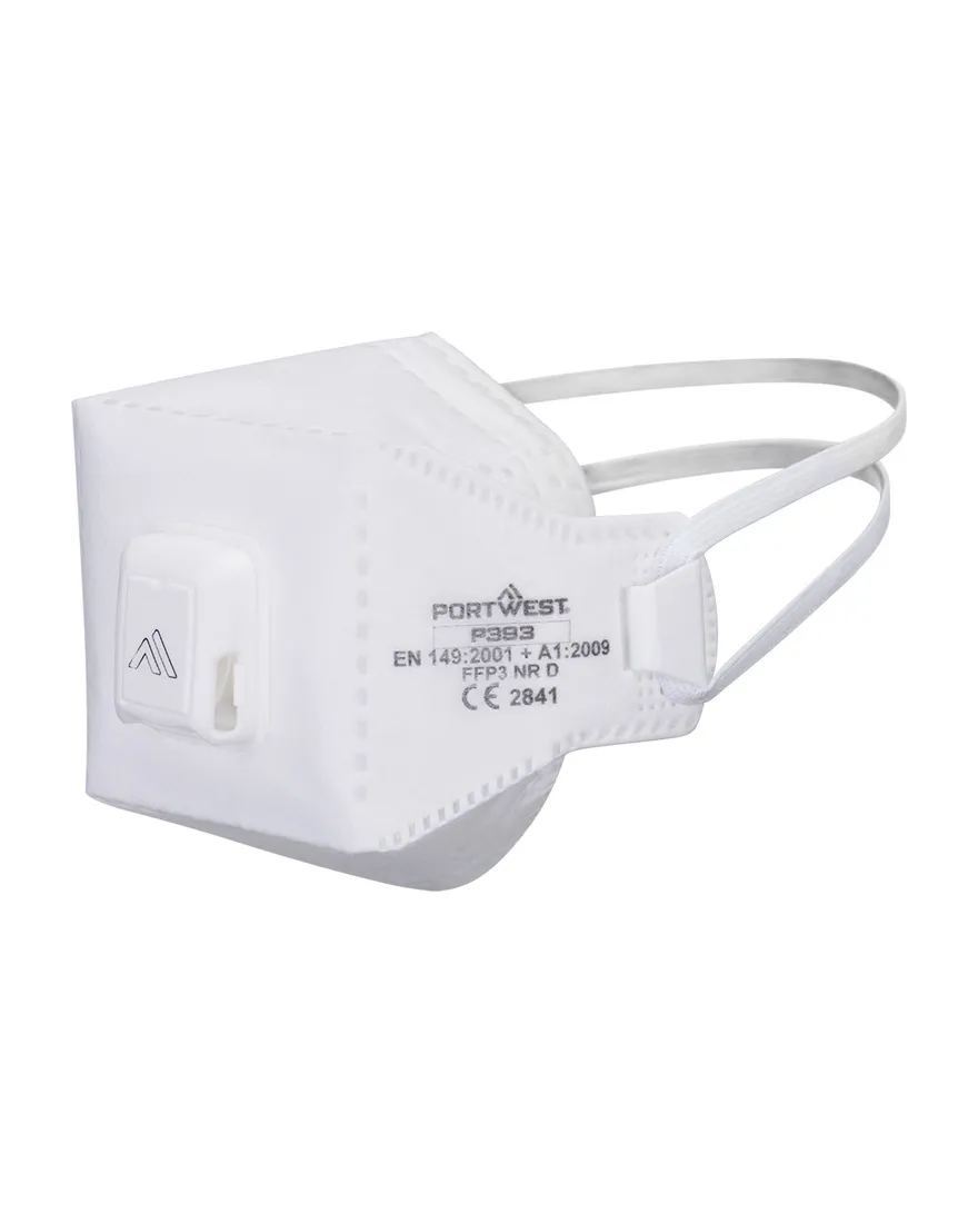 Vouwbare EAGLE FFP3 Dolomite masker met klep (Pk10)