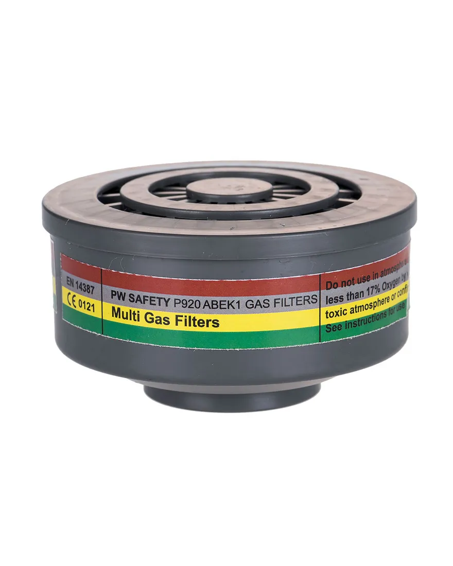 Gasfilter ABEK1 - Spezialgewinde (Pk4)