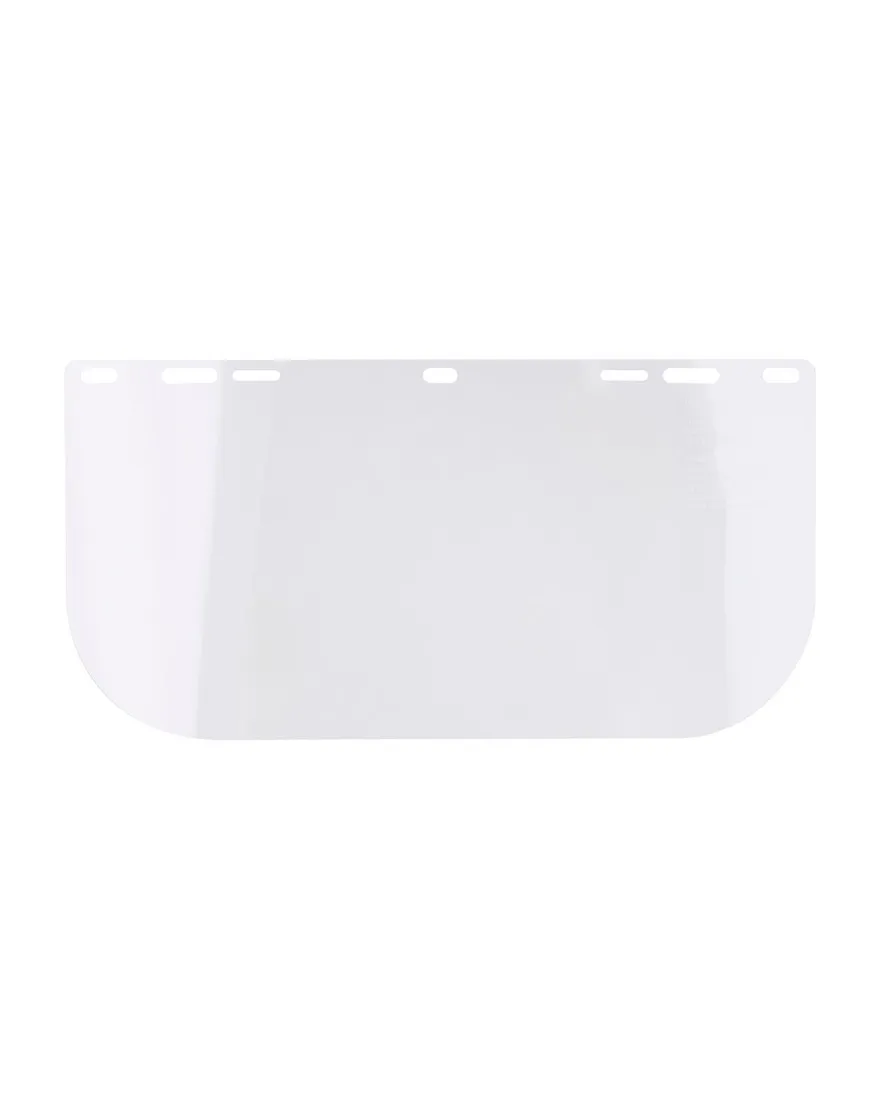 Transparante platte PC vizier (Pack 5)