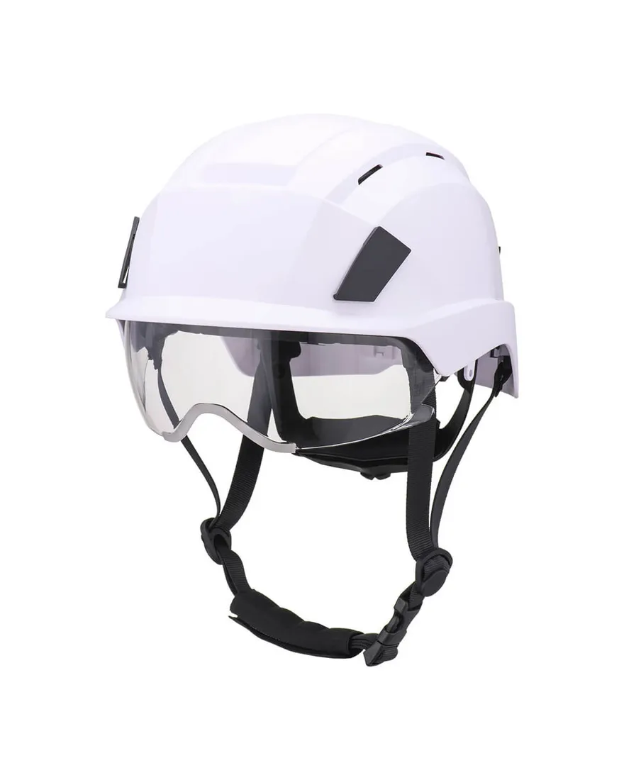 Helm mit integriertem Visier