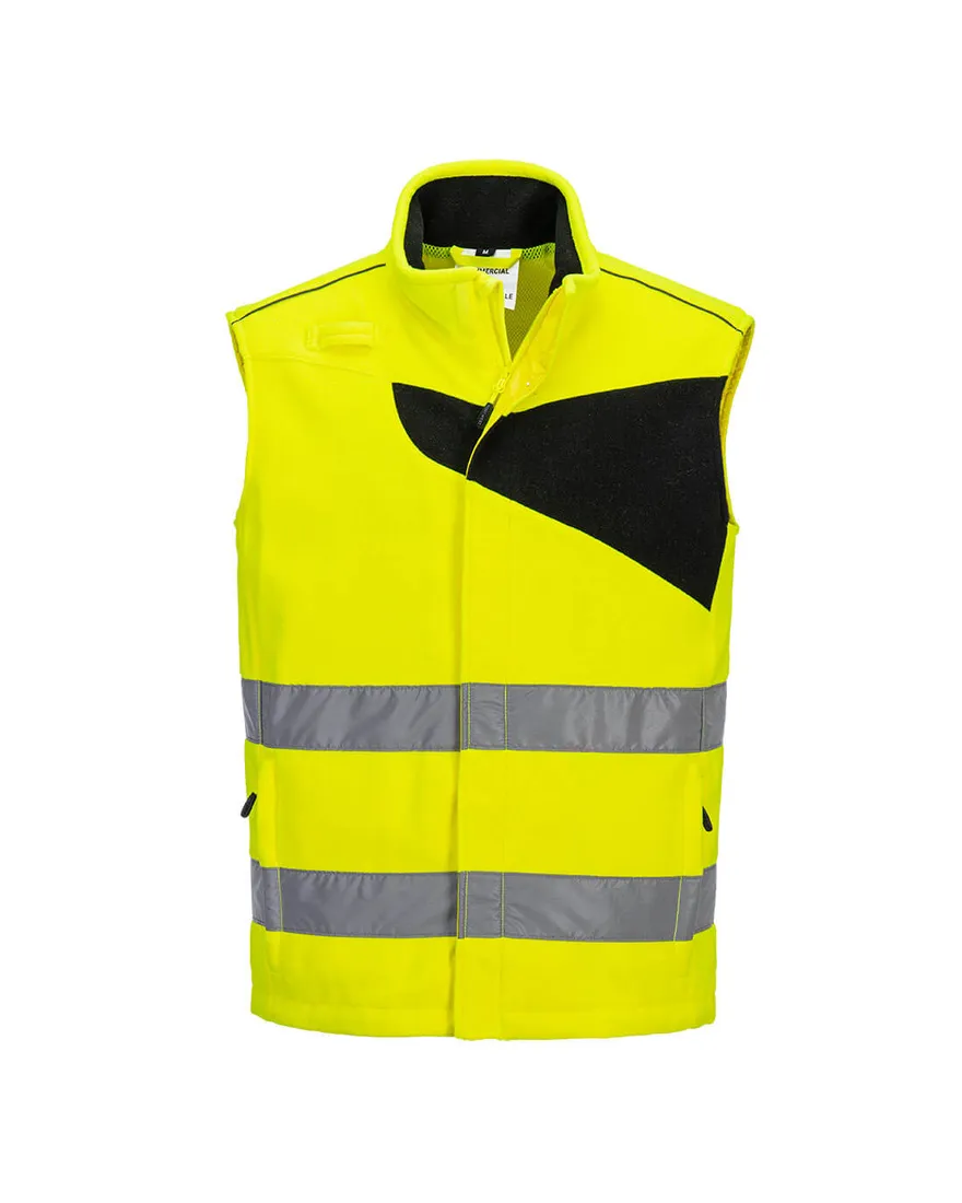 Sleeveless Fleece High Visibility Vest PW2
