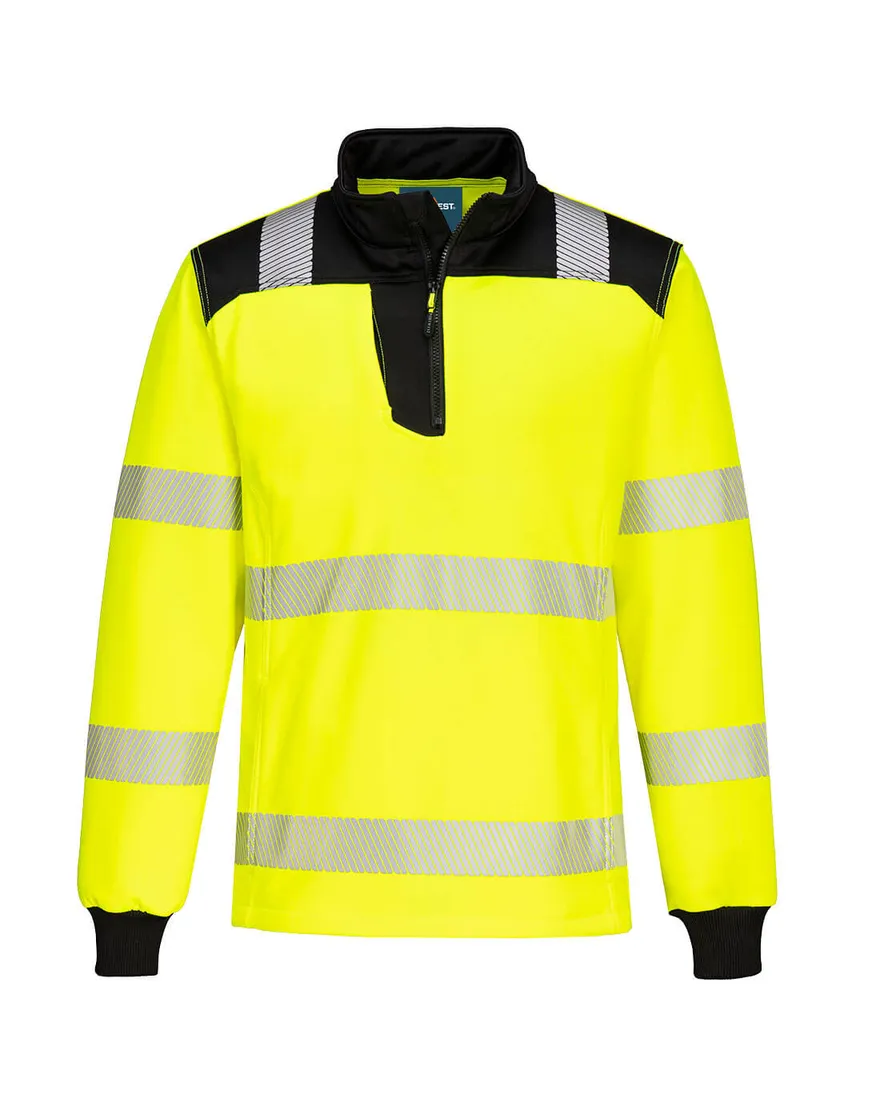 PW3 Hi-Vis Zip Sweatshirt