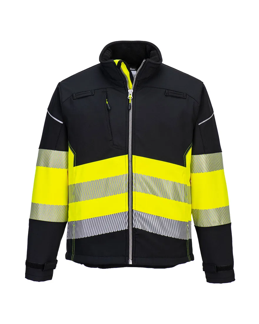 PW3 Softshell Jacket High Visibility Class 1